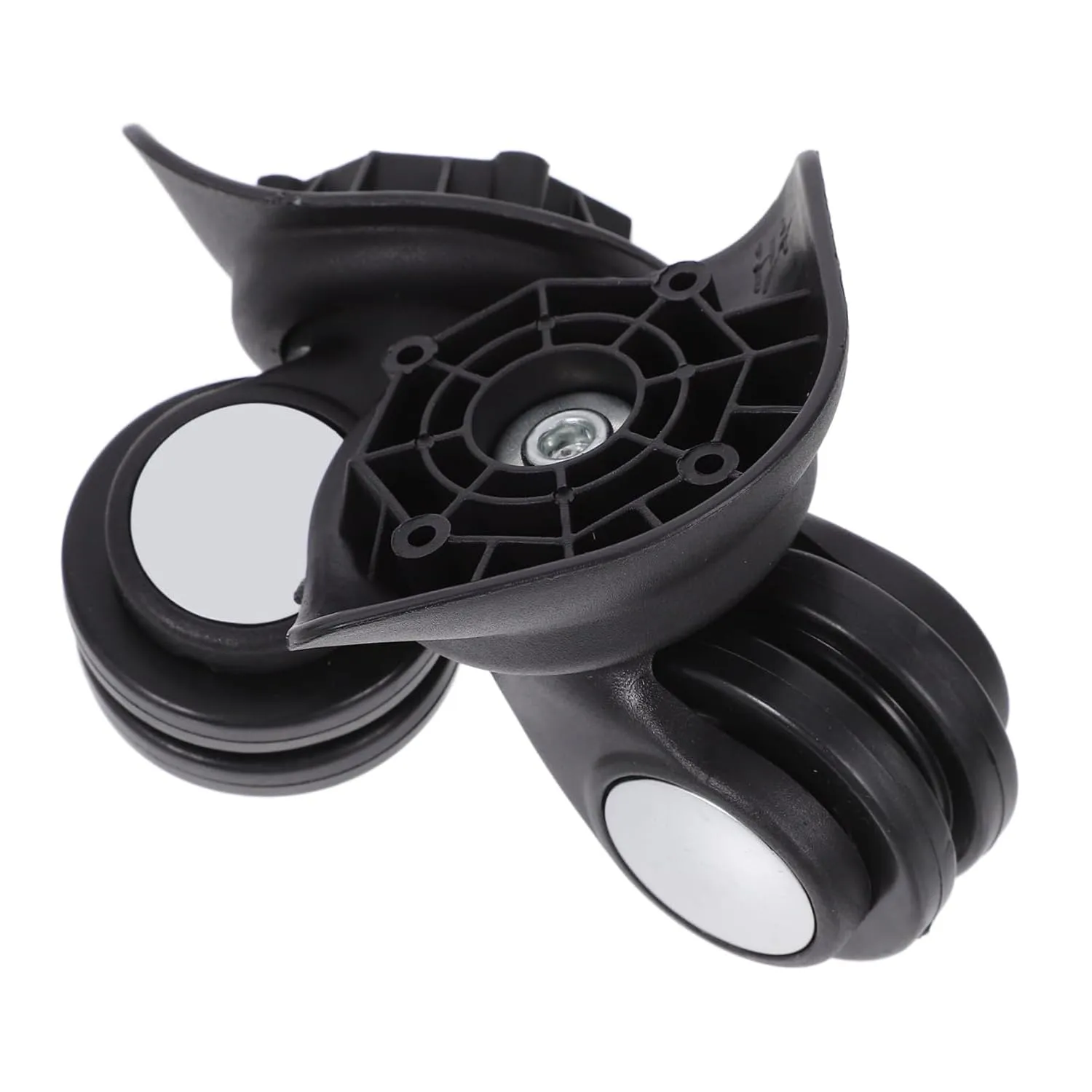 1 Pair Replacement Luggage Wheels Swivel Casters for Suitcase and Travel Bags Easy Install Rotation Design Smooth Mobility and Stable Performance for Frequent Travelers