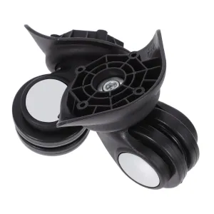 1 Pair Replacement Luggage Wheels Swivel Casters for Suitcase and Travel Bags Easy Install Rotation Design Smooth Mobility and Stable Performance for Frequent Travelers