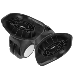 1 Pair Travel Luggage Wheels Replacement Caster Wheels for Suitcase Rotation Design Easy Installation Classic Look Compatible with Various Luggage