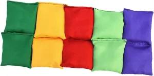 10pcs Throwing Bean Bag Game Adults Ball Beanbag Throwing Plaything Bean Bag Plaything Interactive Playthings Bean Bags Educational Plaything Plastic Particles