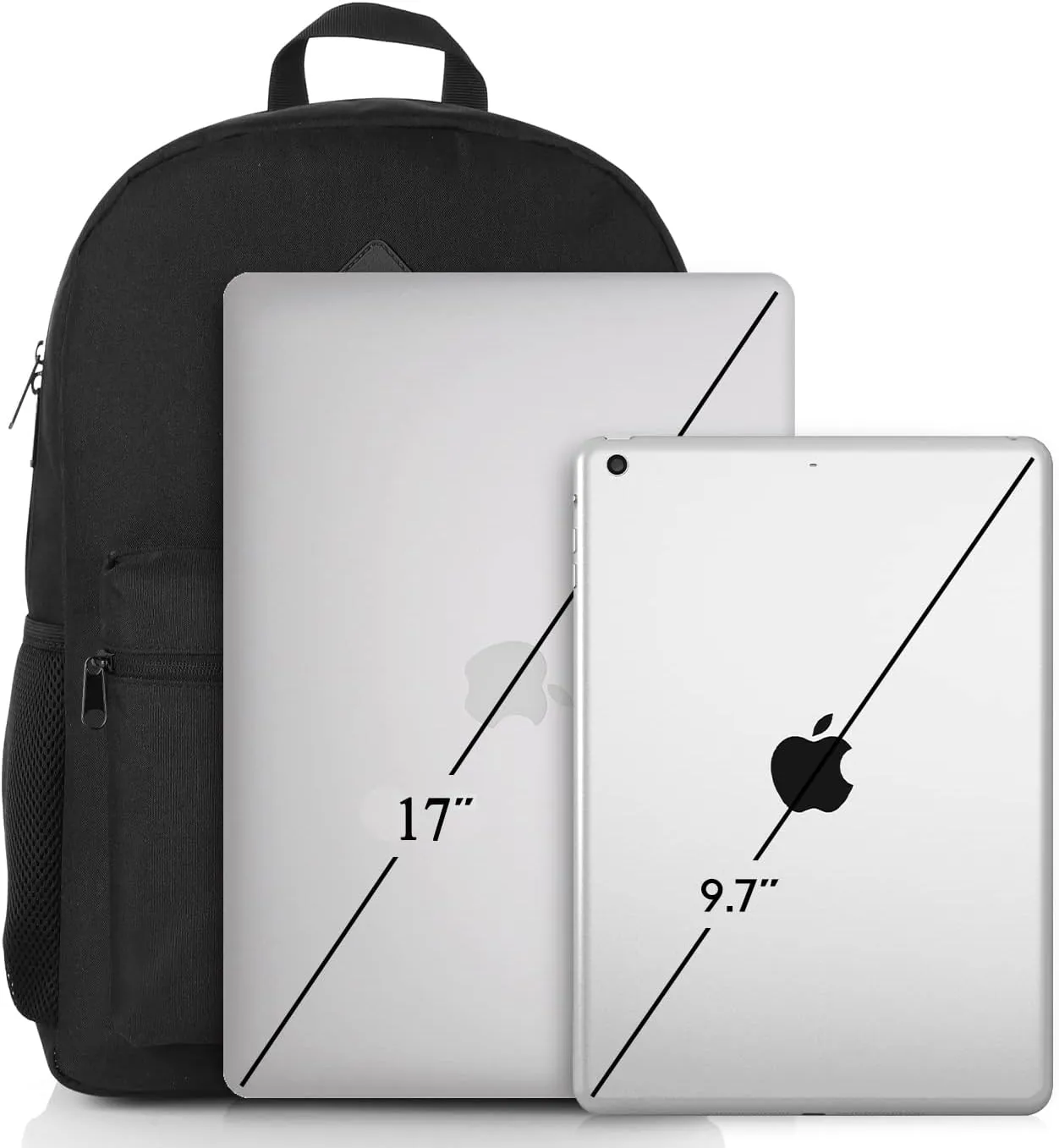 17 Inch Backpack for School Business Travel,Computer Bookbag Schoolbag for Work Office High School College Teen Men Boy Girl Women