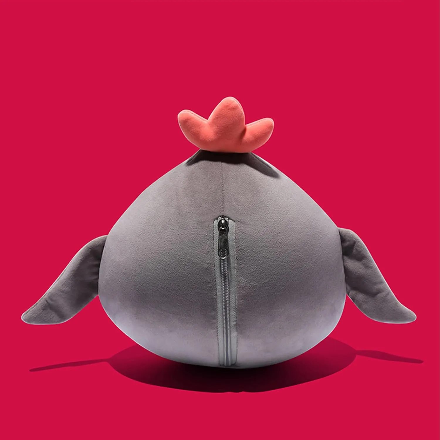 2-in-1 Travel Pillow for Kids Adult Cute Neck Pillow for Traveling Foam Particles Airplane Pillow Sleep U-Shaped Animal Flight Pillow Head Rest Neck Support for Cars Long Flights (Penguin