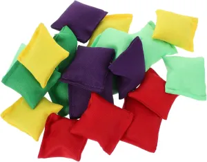 20pcs Small Bean Bags for Outdoor Toss Games and Lightweight Beanbags for Parties Classroom Activities and Family Fun