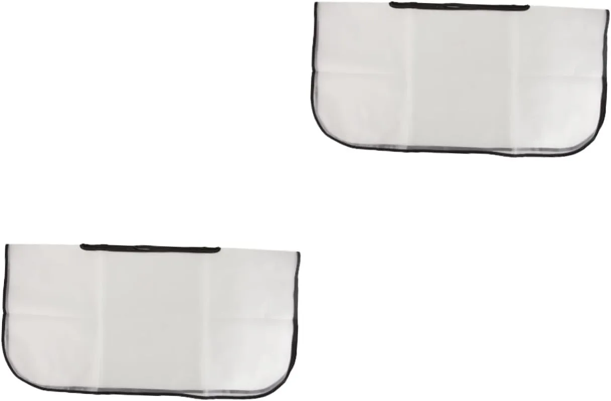 2pcs Handbag Rain Cover Hand Bags Rain Suit Tote Accessories for Raincoat Handbags Protector Cover Handbag Rain Protective Cover Handbag Accessory Transparent Eva