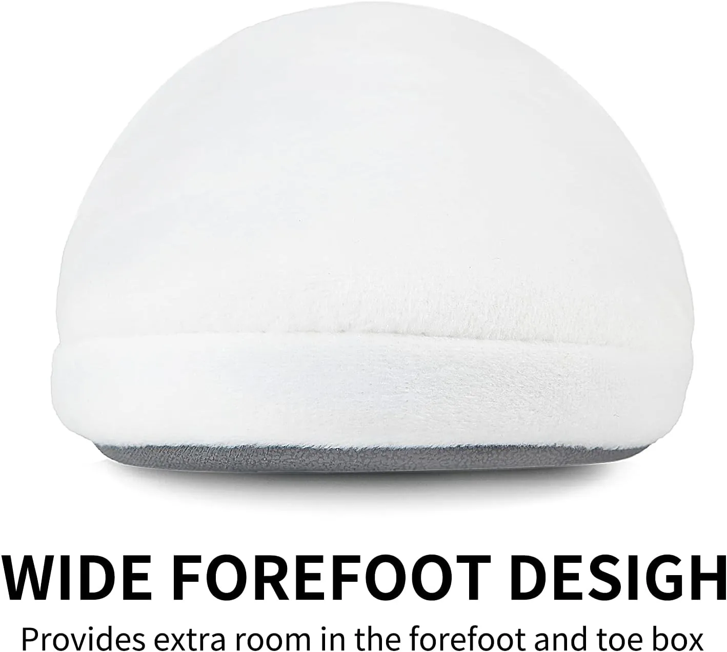 3-Pair Luxury Spa Slippers - Cotton Memory Foam Non-slip Closed Toe Washable Slippers for Hotel,Guest,Travel,Bride,Women and Men