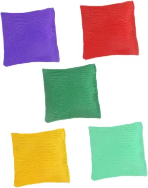 5pcs Double Layer Bean Bags for Tossing Game Weather Resistant Interactive for Outdoor Parties Sports Events and Community Gatherings