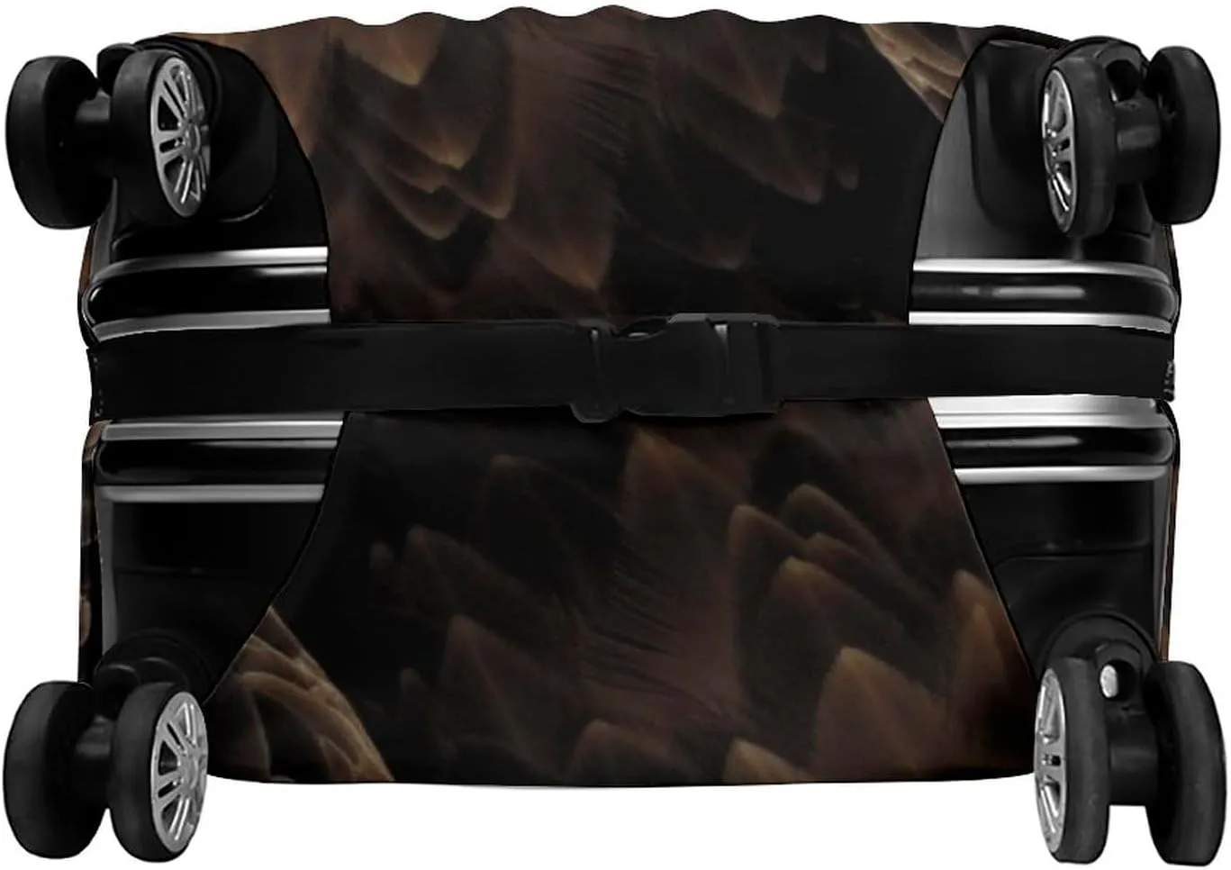 American Bald Eagle Luggage Cover Protector - Travel Suitcase Sleeve with Dual-Sided Prints, Universal Fit 18-32 Inch, Washable Anti-Scratch Travel Baggage Cover XL