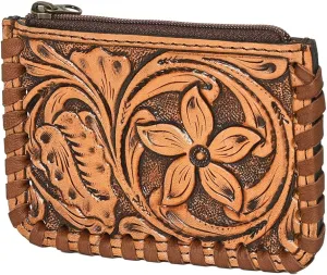 American Darling ADBG536A Coin Purse Hair-On Genuine Leather Women Bag Western Handbag Purse