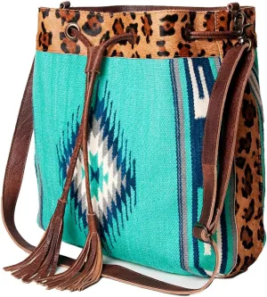 American Darling Crossbody Saddle Blanket Genuine Leather Western Women Bag Handbag Purse | Western Crossbody Bag | Travel Crossbody Bags | College Crossbody Bag | Casual Crossbody Bag