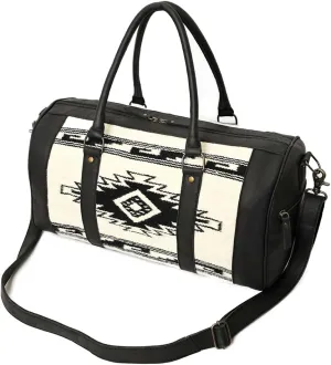 American Darling Duffel Saddle Blanket Genuine Leather Western Women Bag | Handbag | Leather Duffle Bag | Weekend Bag | Travel Duffel Bags | Duffel Bag for Women