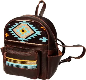 American Darling Saddle Blanket Genuine Leather Women Bag Western Handbag Purse