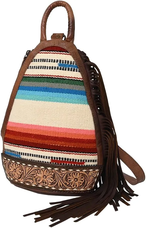 American Darling Sling Hair-On Genuine Leather Women Bag Western Handbag Purse