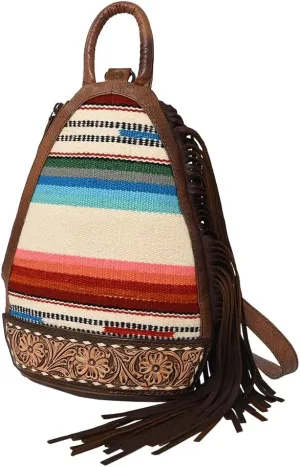 American Darling Sling Hair-On Genuine Leather Women Bag Western Handbag Purse