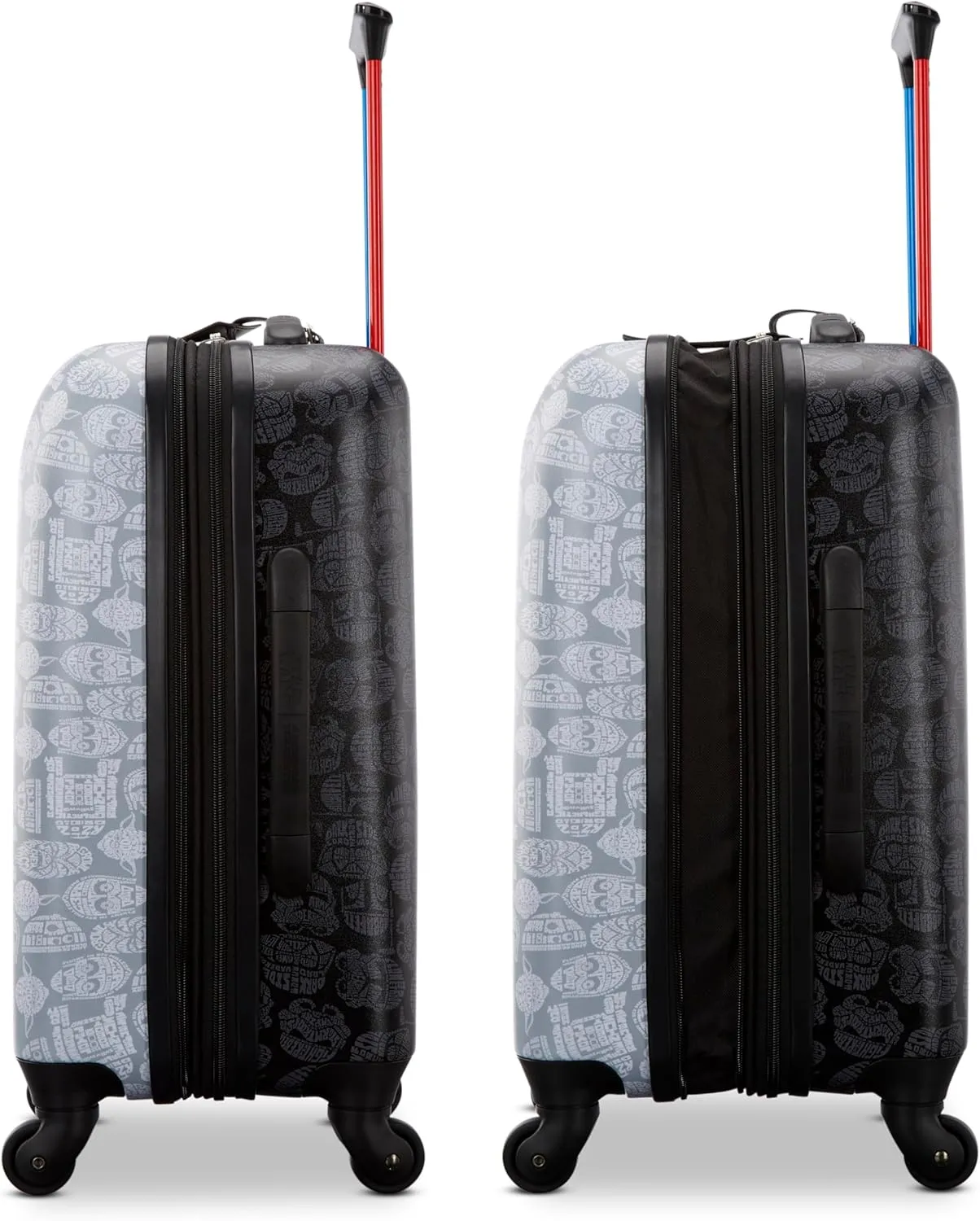 American Tourister Star Wars Hardside Luggage with Spinner Wheels, Light vs Dark, Carry-On 21-Inch