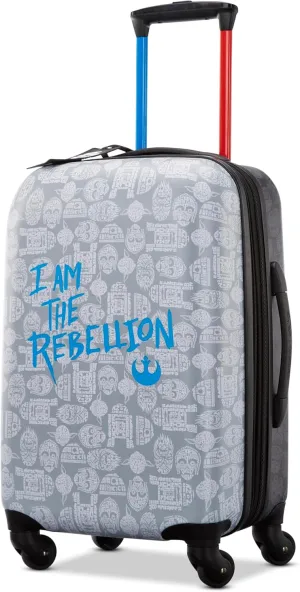 American Tourister Star Wars Hardside Luggage with Spinner Wheels, Light vs Dark, Carry-On 21-Inch