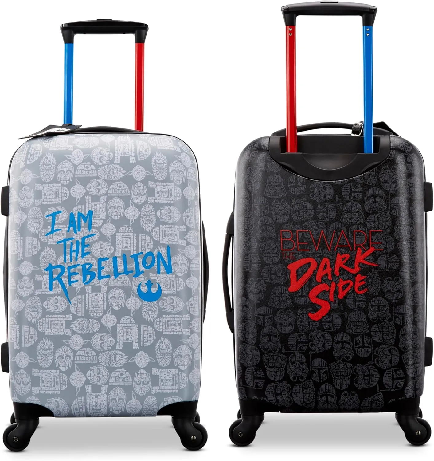 American Tourister Star Wars Hardside Luggage with Spinner Wheels, Light vs Dark, Carry-On 21-Inch