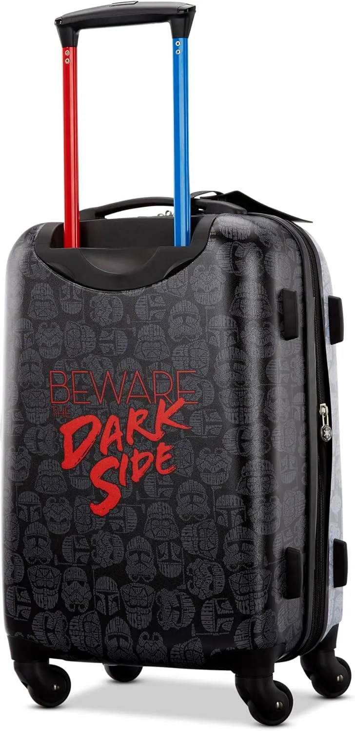 American Tourister Star Wars Hardside Luggage with Spinner Wheels, Light vs Dark, Carry-On 21-Inch