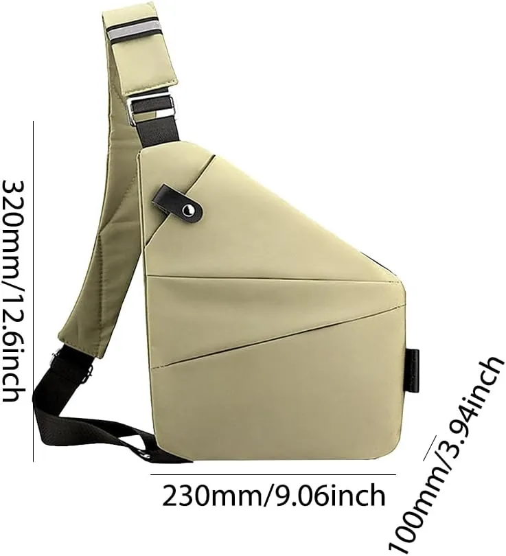 Anti Theft Travel Bag for Women Men, Anti Theft Crossbody Bags for Women with Adjustable Strap Safe Travel Bag for Men