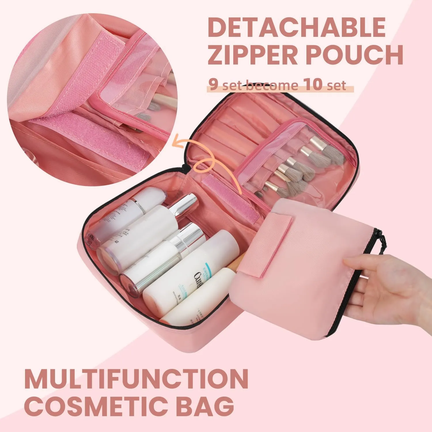 BAGAIL 8 Set/9 Set Packing Cubes Luggage Packing Organizer for Travel, Suitcase Packing Bags for Travel Accessories