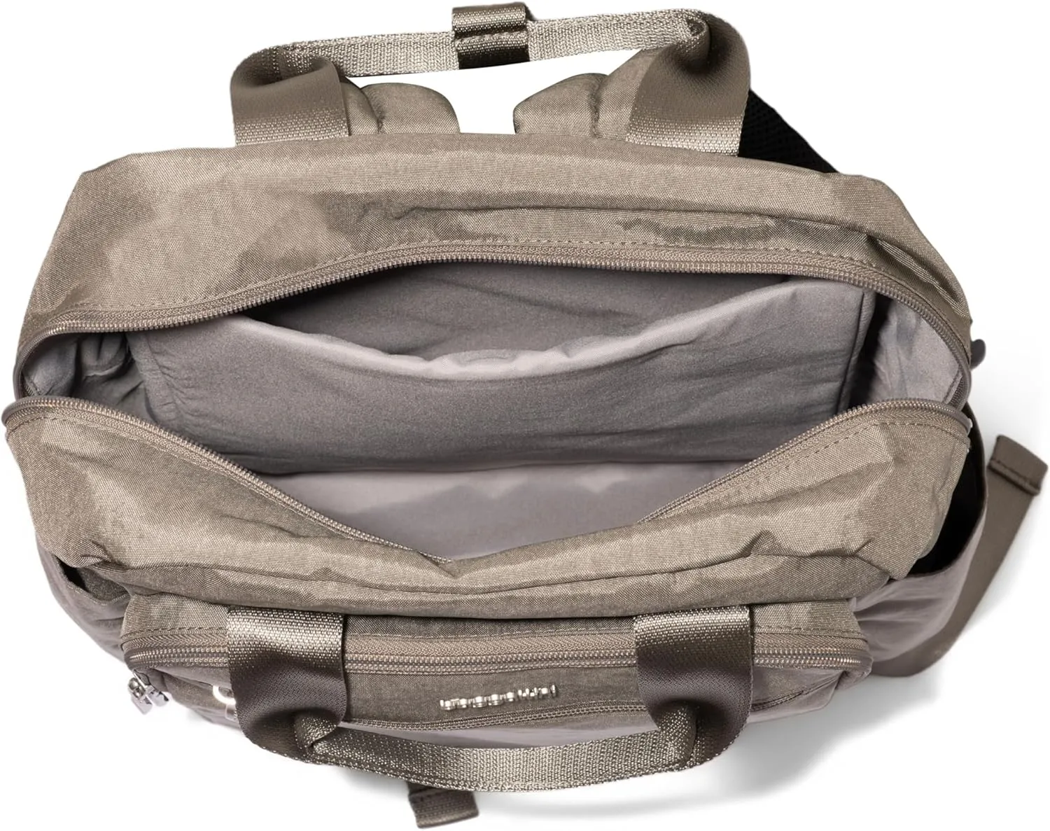 Baggallini Commuter Laptop Lightweight 15x11 Travel Backpack W/RFID & Luggage Sleeve
