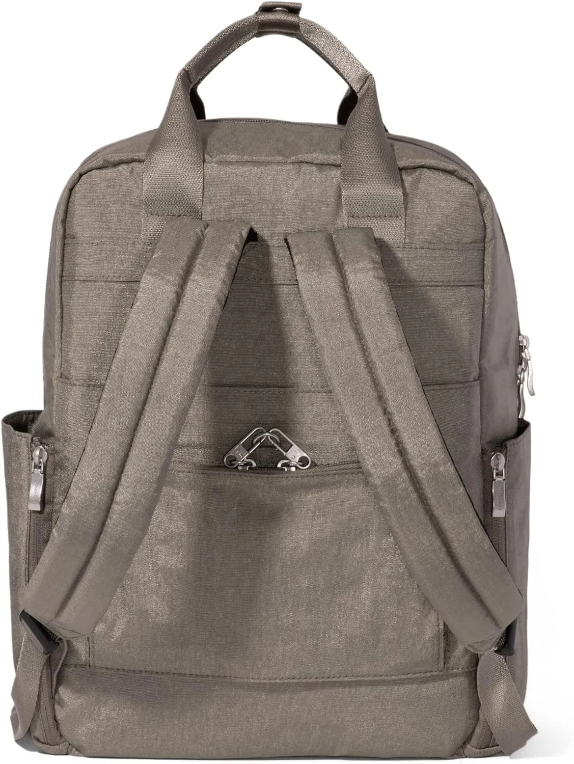 Baggallini Commuter Laptop Lightweight 15x11 Travel Backpack W/RFID & Luggage Sleeve