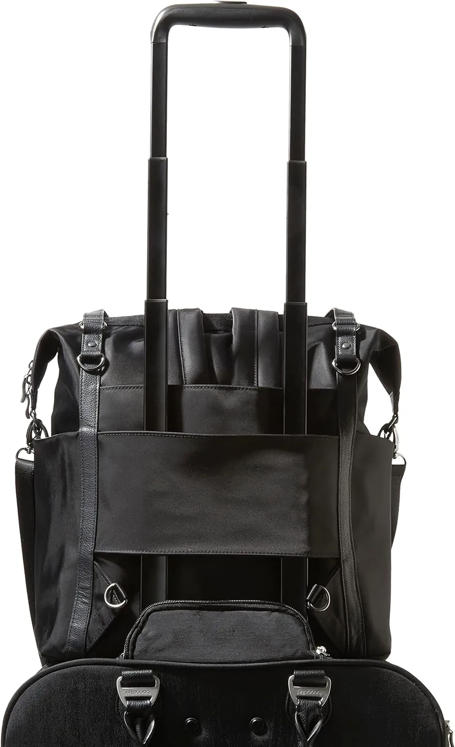 Baggallini Nolita Convertible Backpack - 14x11 Inch Travel Backpack with 16 Inch Laptop Sleeve - Lightweight Luggage Backpack
