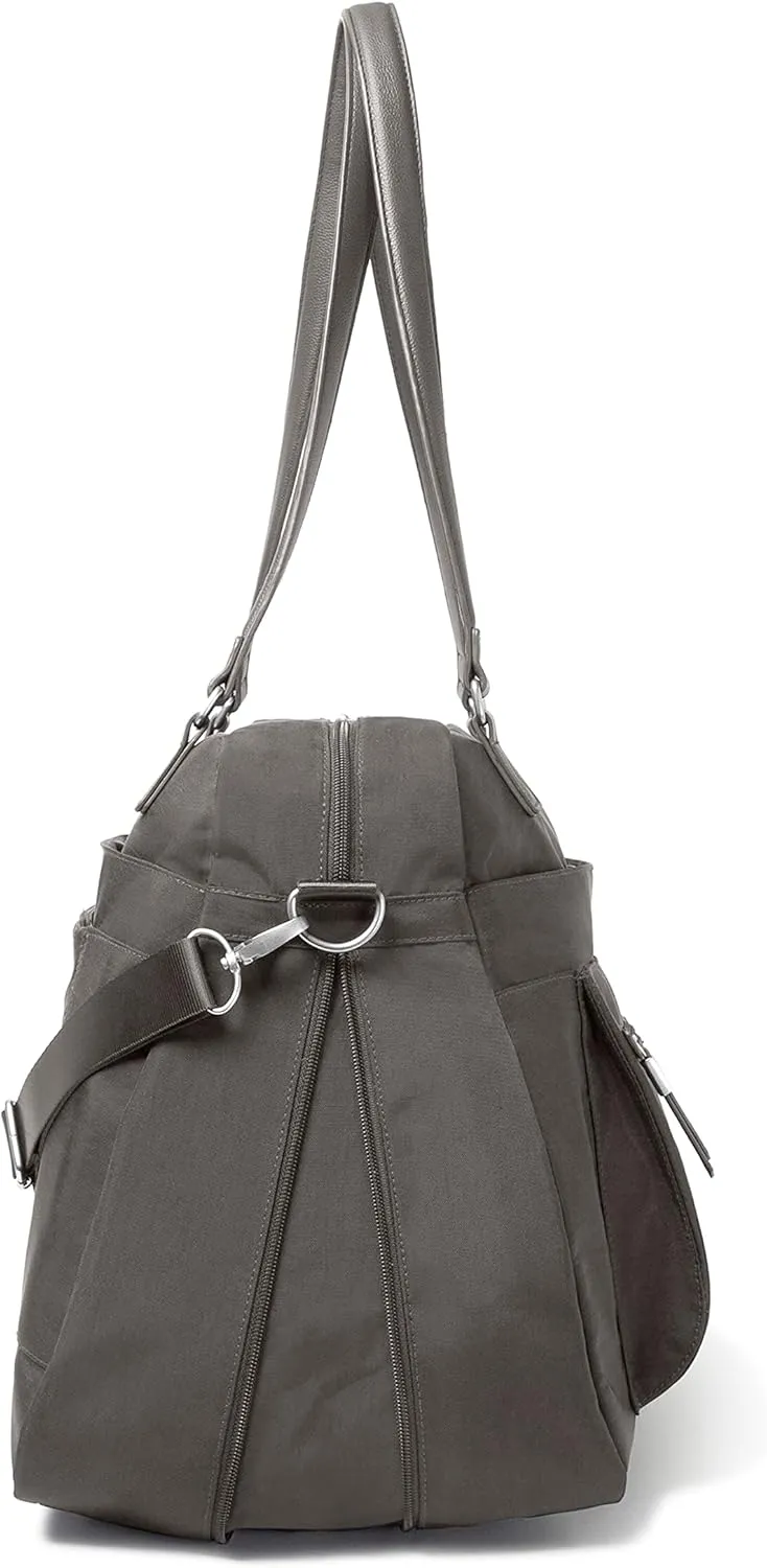 Baggallini Overnight Expandable Laptop Tote - Lightweight Travel Bag for Women