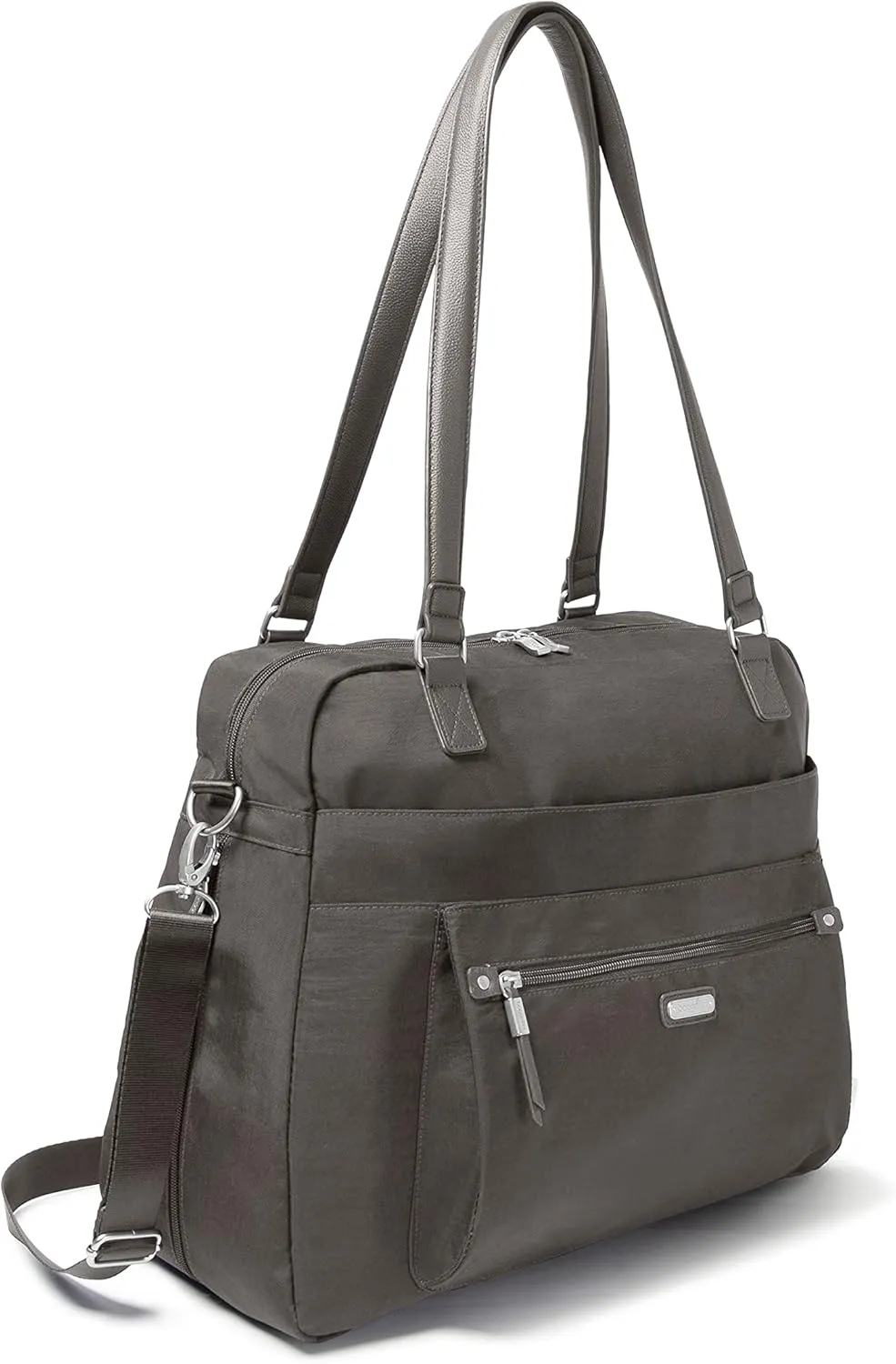 Baggallini Overnight Expandable Laptop Tote - Lightweight Travel Bag for Women