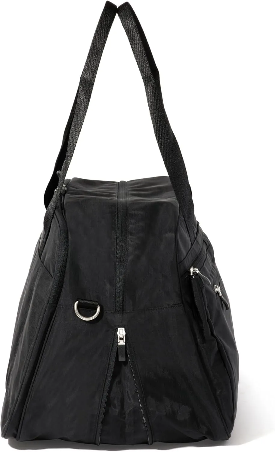Baggallini Weekender Expandable Duffel - Lightweight 11x17 Inch Overnight Travel Bag