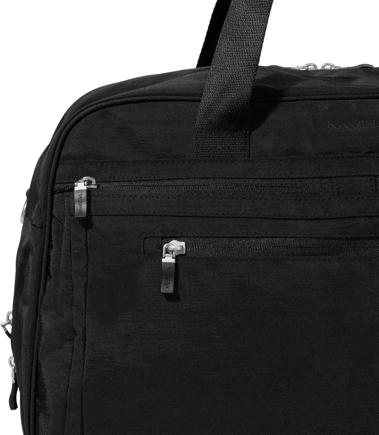 Baggallini Weekender Expandable Duffel - Lightweight 11x17 Inch Overnight Travel Bag