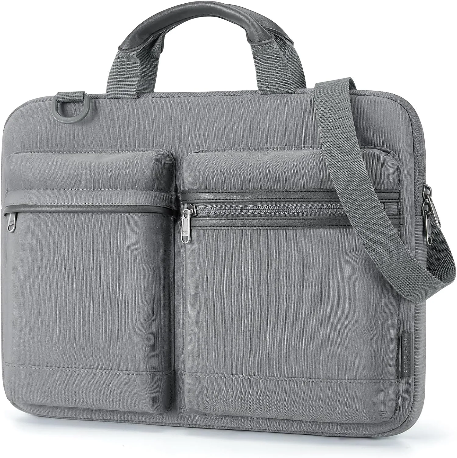 BAGSMART 15-16 Inch Laptop Case Sleeve with Shoulder Strap,Protective 15.6 Laptop Bag for Men & Women,Carring Macbook Air Pro Case Laptop Cover for Travel/Business Fitted Dell HP Lenovo, Dark Grey