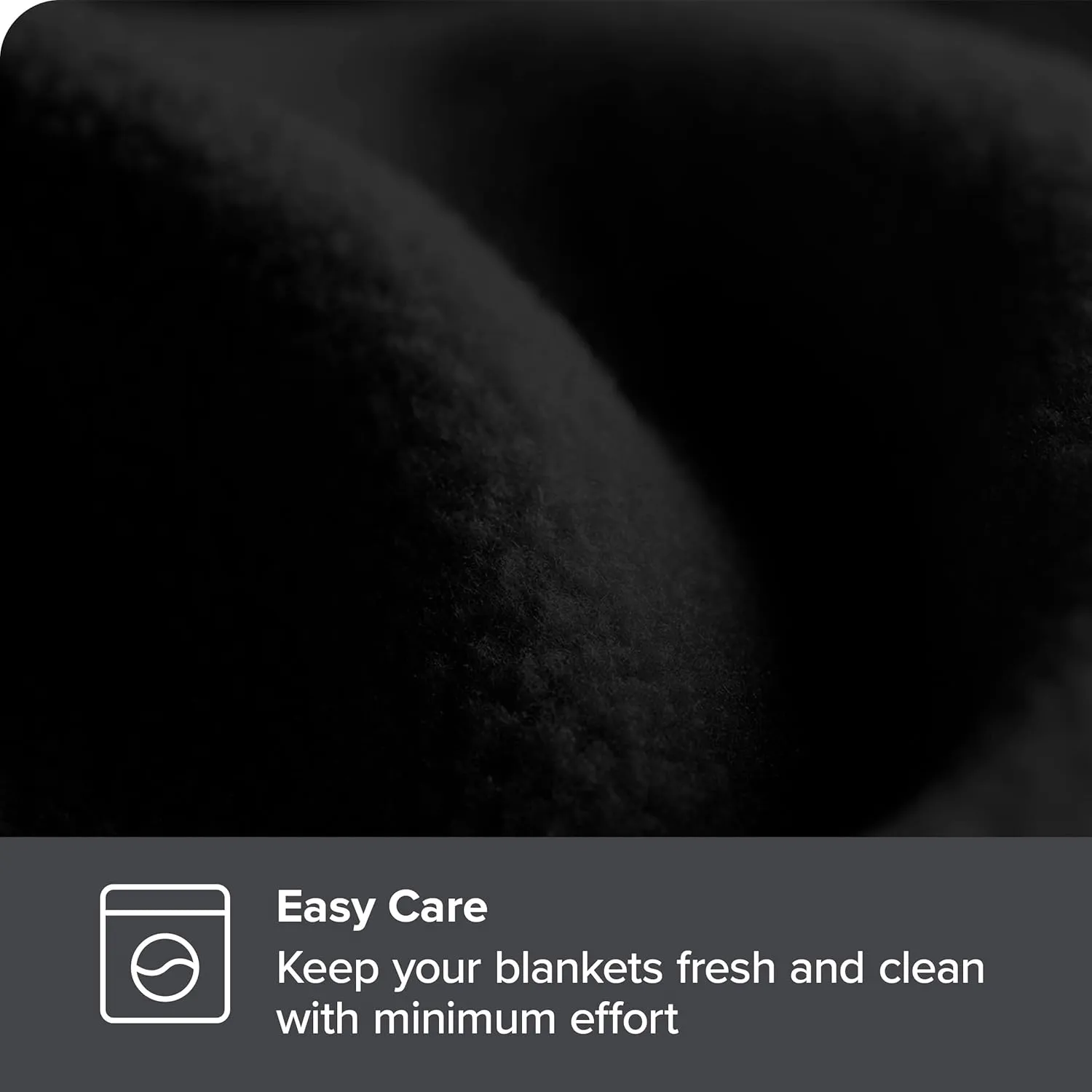 Bare Home Polar Fleece Blanket - Full/Queen - Black - Warm & Cozy - Premium Fleece - Throw for Bed, Sofa, Camping, Travel and Cold Nights - Lightweight Blanket (Full/Queen, Black)