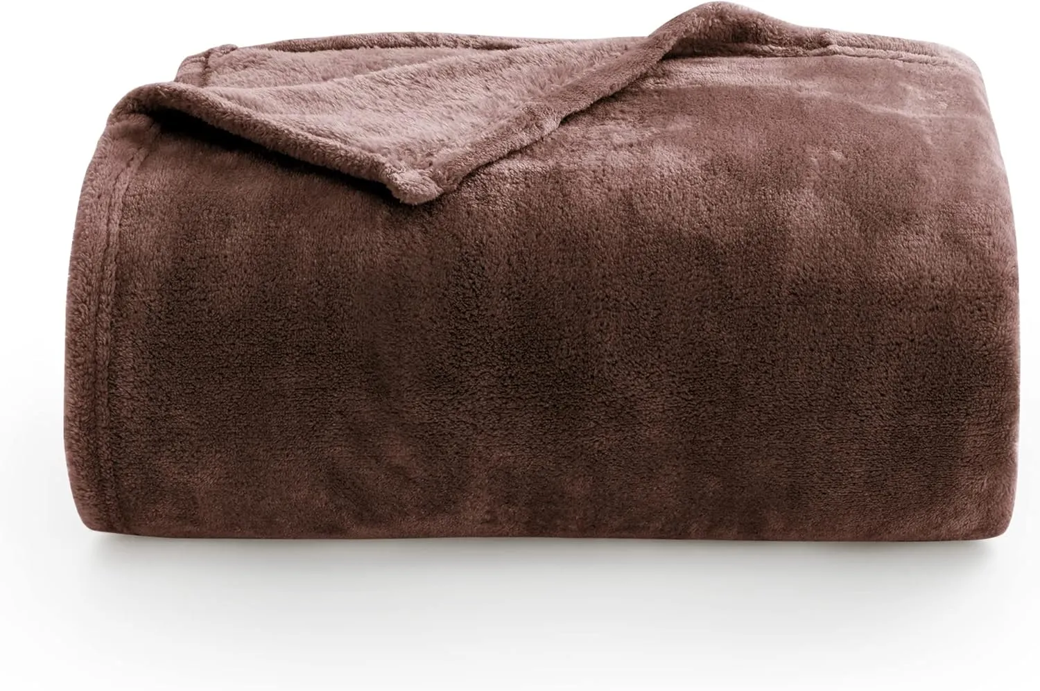 BEDELITE Fleece Blanket Brown Throw Blankets for Couch & Bed, Luxury Plush Cozy Fuzzy Blanket 50" x 60", Super Soft Warm Lightweight Throw Blanket for Travel Camping