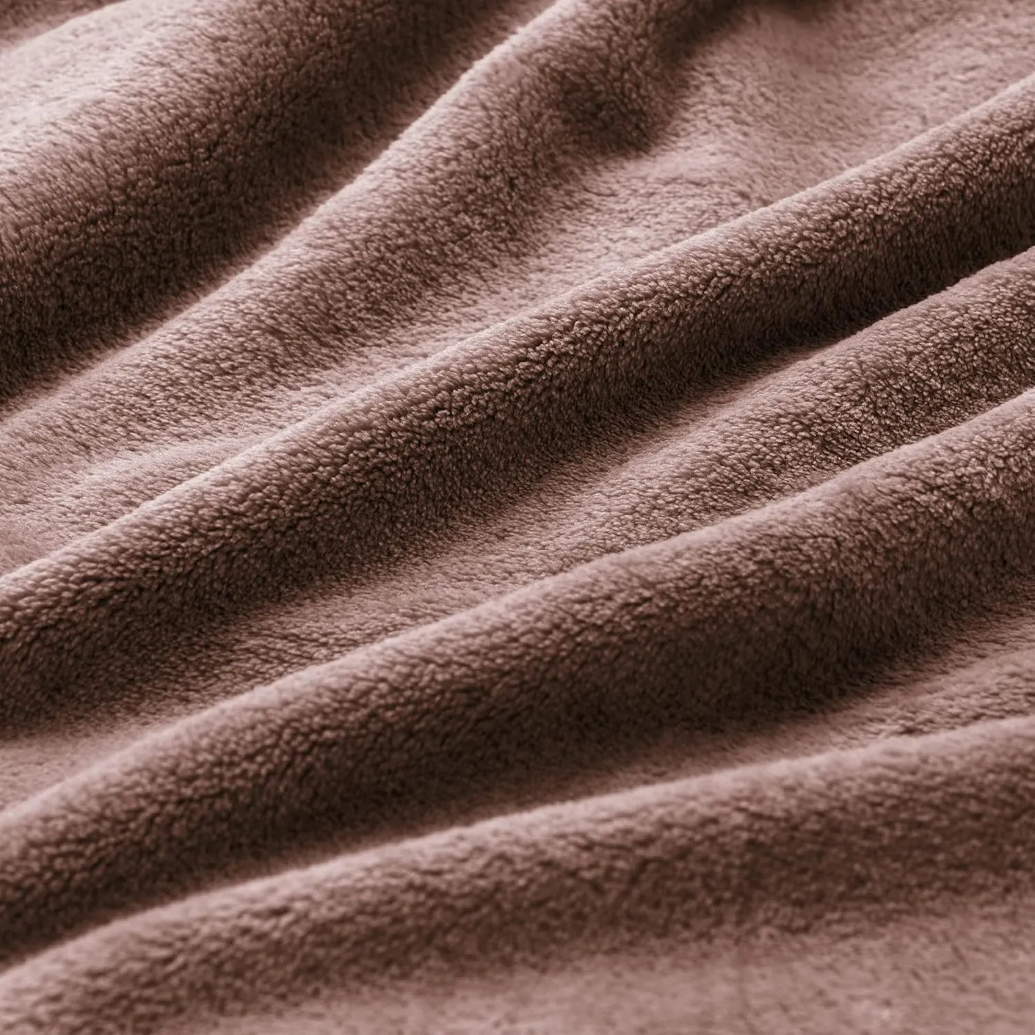 BEDELITE Fleece Blanket Brown Throw Blankets for Couch & Bed, Luxury Plush Cozy Fuzzy Blanket 50" x 60", Super Soft Warm Lightweight Throw Blanket for Travel Camping