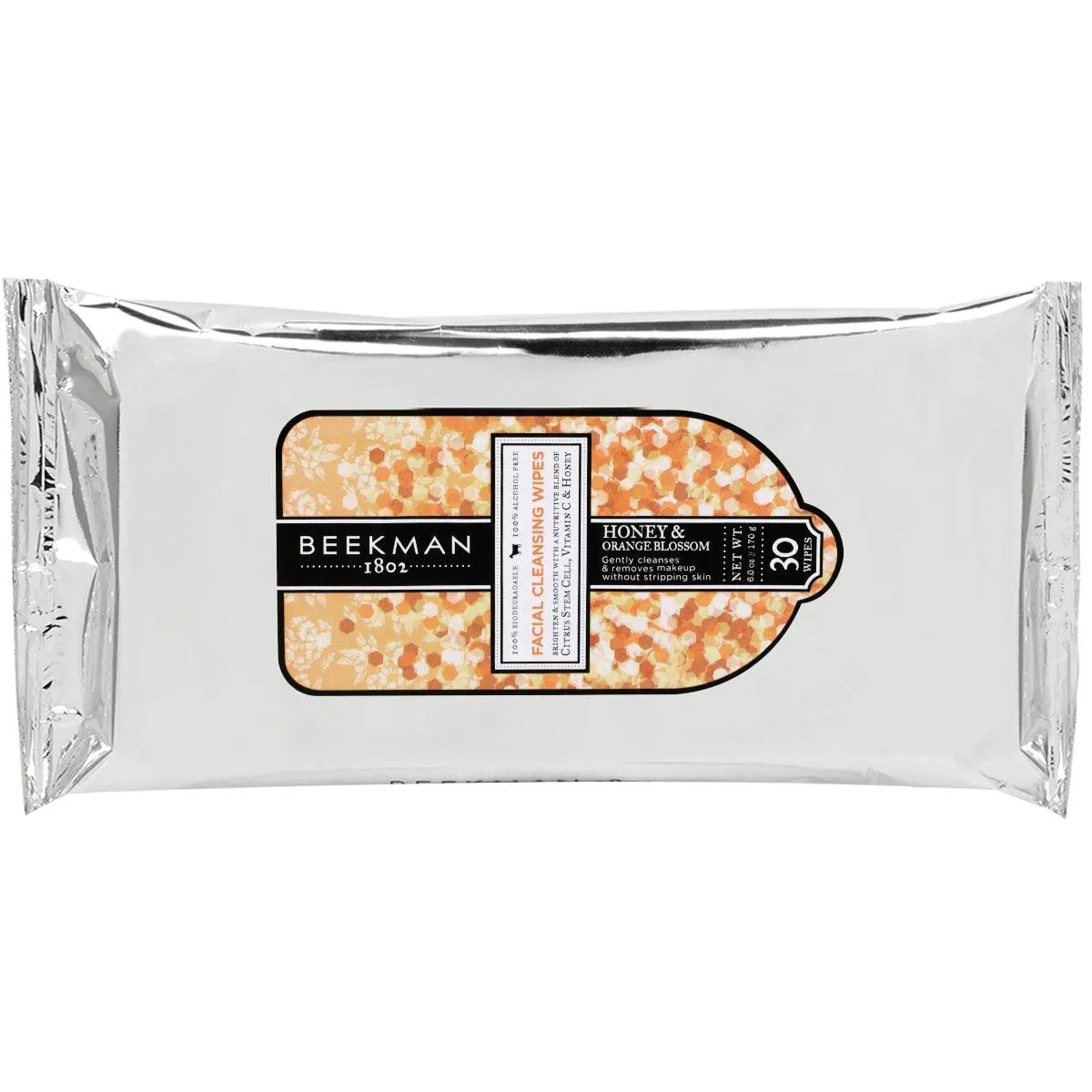Beekman 1802 Honey & Orange Blossom Facial Cleansing Wipes