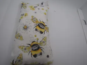 Bee’s Rice Therapy Bag, Black, Yellow & White