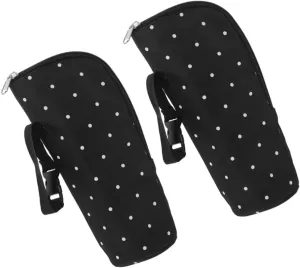 BESPORTBLE 2pcs Portable Insulated Bottle Warmer Bag Excellent Insulation for Travel Outdoor Activities and Daily Use Durable Craftsmanship for Keeping Beverages Fresh and Warm