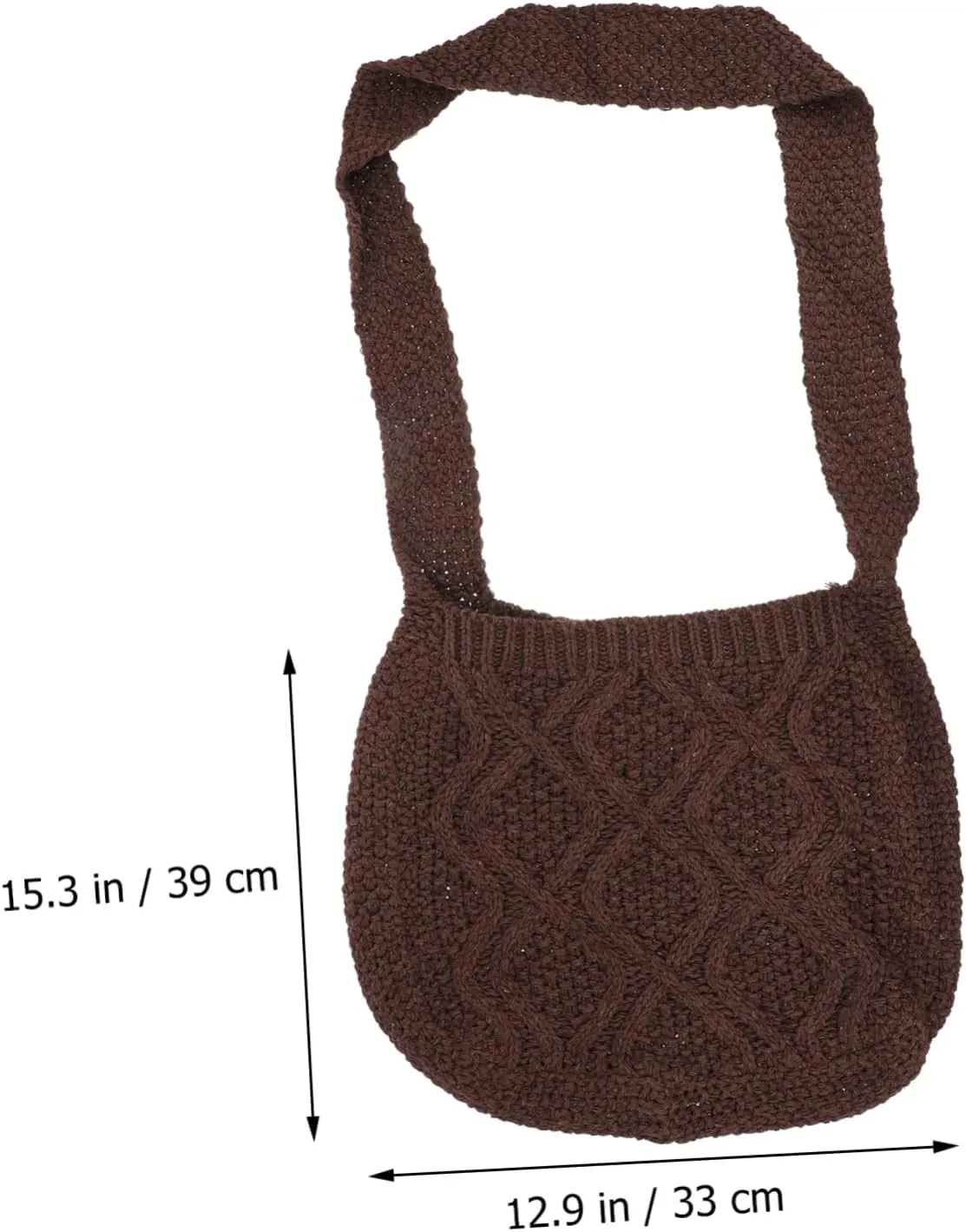 BESTYASH Woven Messenger Bag Purse Crossbody Bags for Women Shoulder Travel Bag Zipper Sling Duffle Bag for