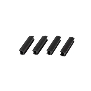 Bike-rack abrasion guards