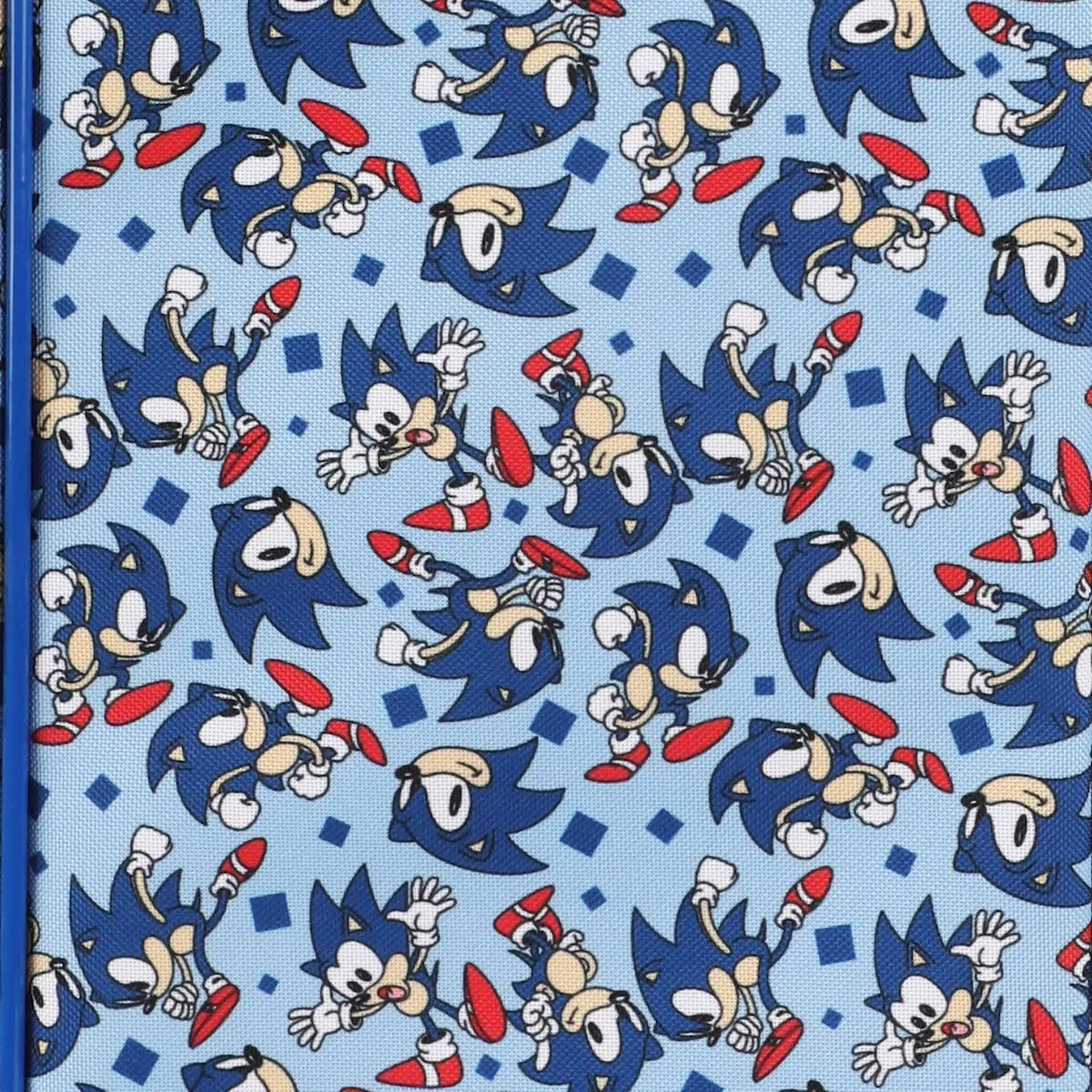 Bioworld Sonic The Hedgehog Thumbs Up Blue 18" Soft-Sided Luggage