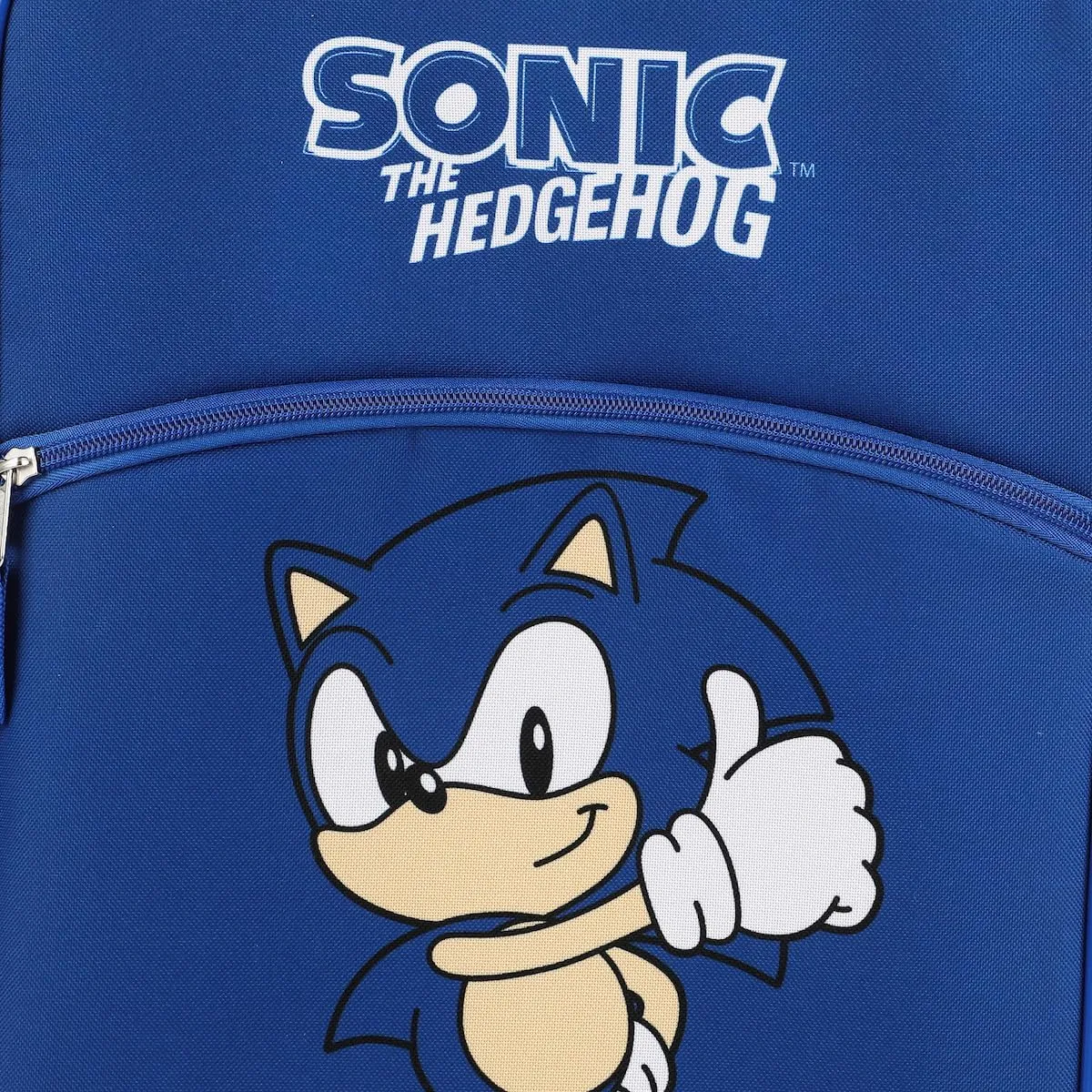Bioworld Sonic The Hedgehog Thumbs Up Blue 18" Soft-Sided Luggage