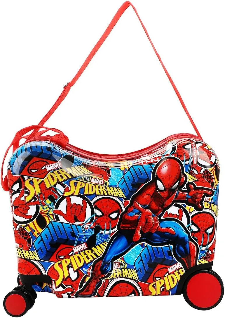 Bioworld Spider-Man All-Over Print 18" Ride-On Luggage