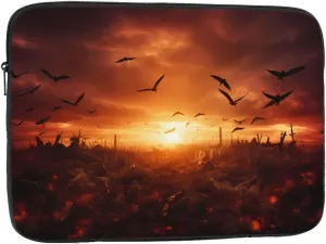 Birds In The Dark Sky Laptop Inner Bag Laptop Sleeve Case Briefcase Carrying Laptop Cover