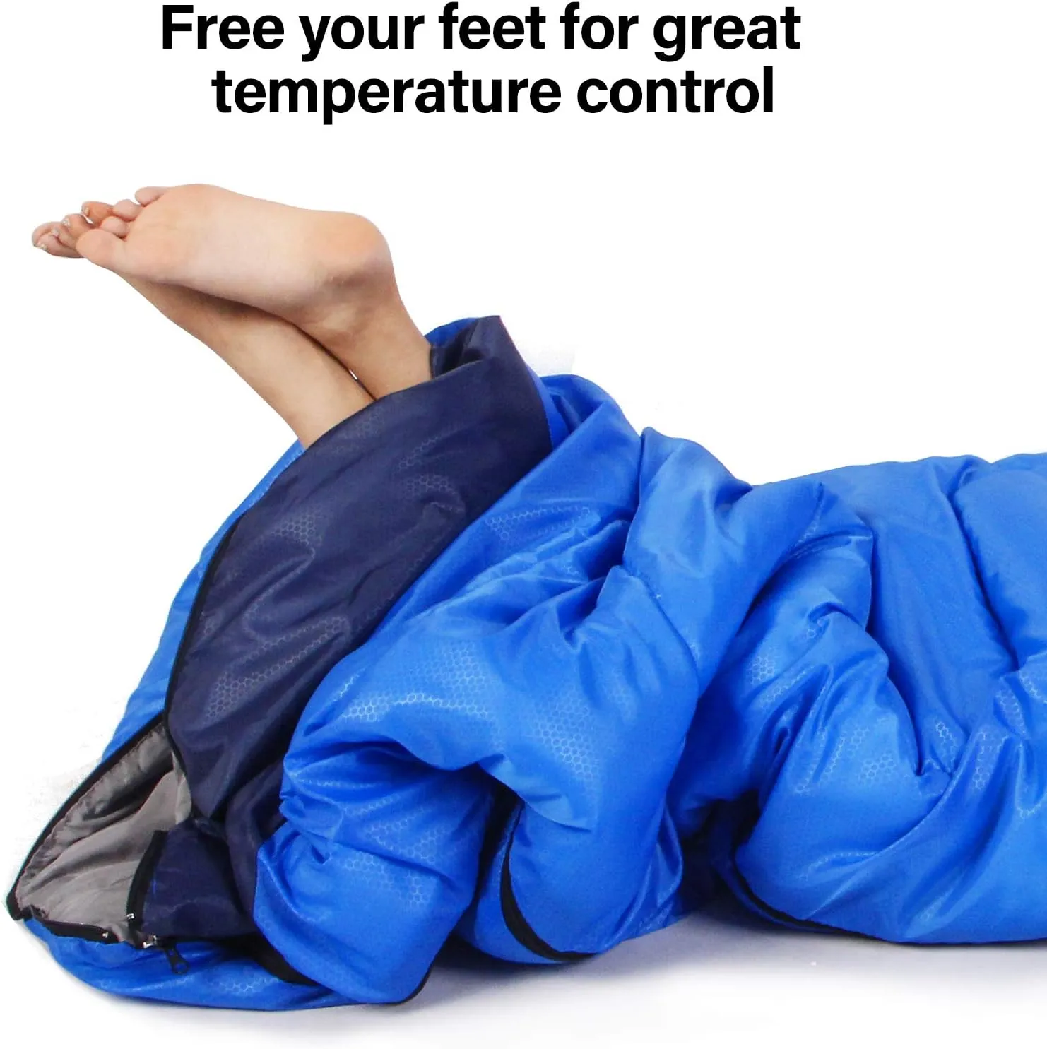 BISINNA Sleeping Bag with Pillow - 4 Season Backpacking Sleeping Bag Lightweight Waterproof Warm and Washable for Adults, Kids, Women, Men's Outdoors Camping, Hiking, Mountaineering