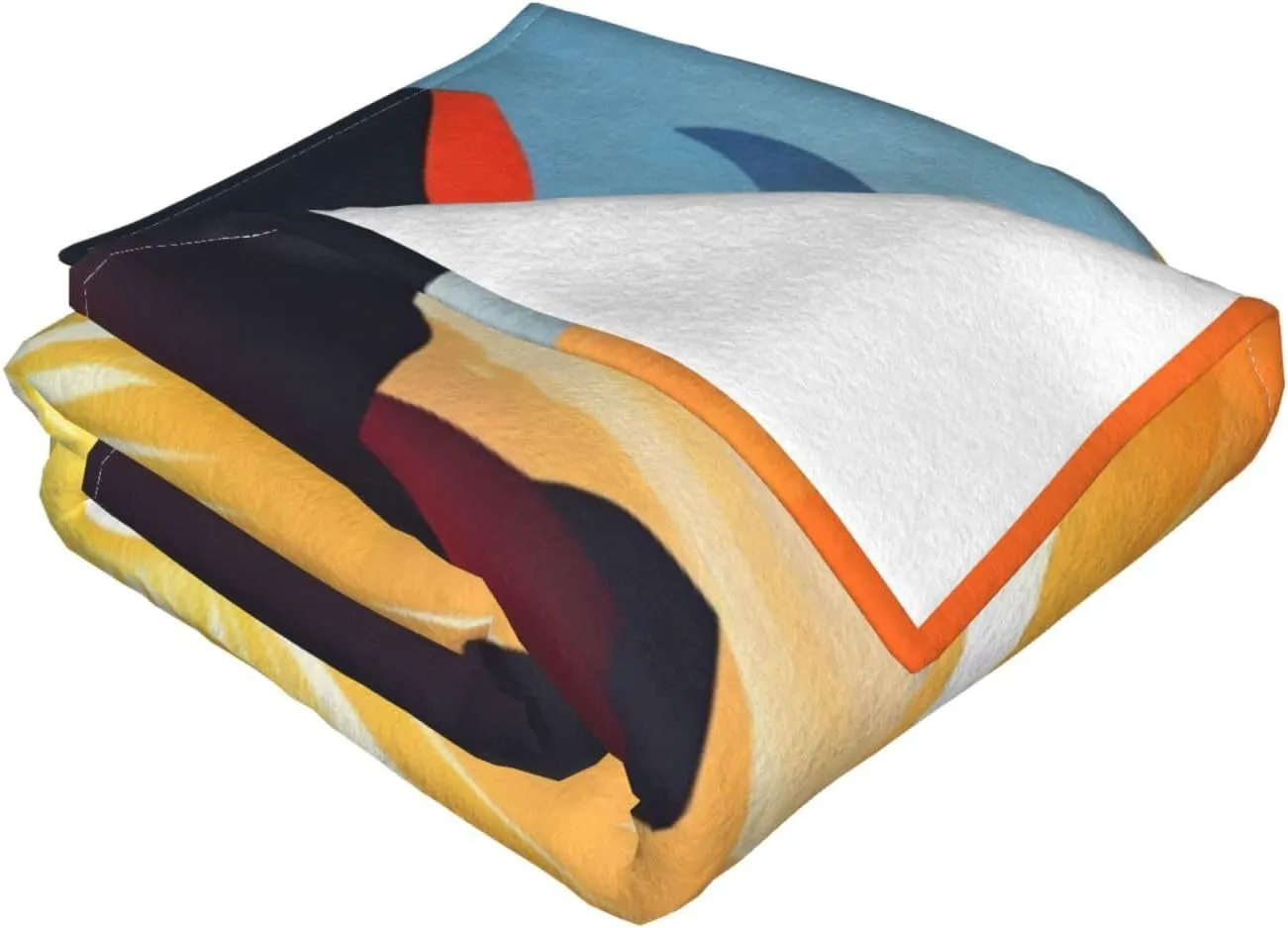 Bright Sunrise Super Soft Microfiber Flannel Blankets, Bed, Sofa Ultra Luxurious Warm and Cozy for All Seasons