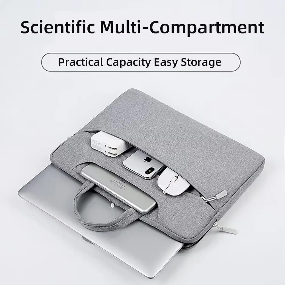 Business Laptop Briefcase for Men Women Document Handbag Lightweight Computer Shoulder Waterproof Messenger