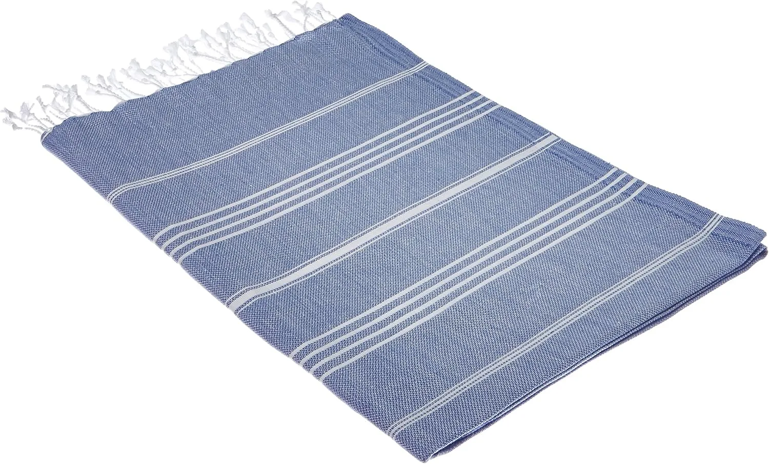 Cacala Lightweight and Thin Turkish Beach Towel 100% Cotton Sand-Free and Quick-Drying Goodness Perfect as an Extra Large Travel Towel, Beach Accessory, or Gift for Beach Lovers, 37 x 70