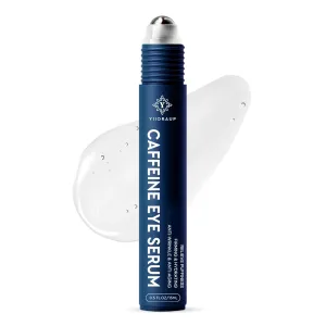Caffeine Eye Cream for Men: Under Eye Roller for Bags and Puffy Eyes Treatment - Men's Cooling Stick and Depuffer for Dark Circles and Puffiness