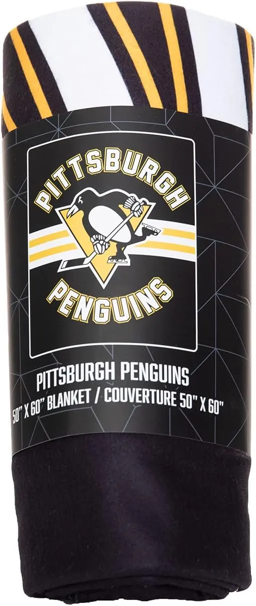 Calhoun NHL Surf & Skate Beach Blanket 50” by 60” – The Coastal Collection (Pittsburgh Penguins)