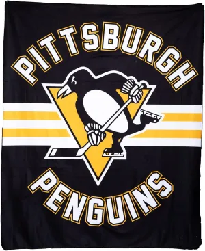 Calhoun NHL Surf & Skate Beach Blanket 50” by 60” – The Coastal Collection (Pittsburgh Penguins)